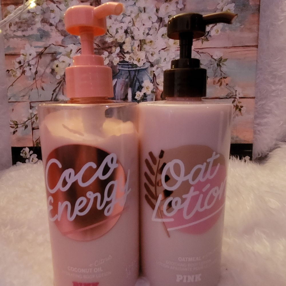🔥3/$20🔥Pink Victoria Secret Body Lotion Set🌸💐